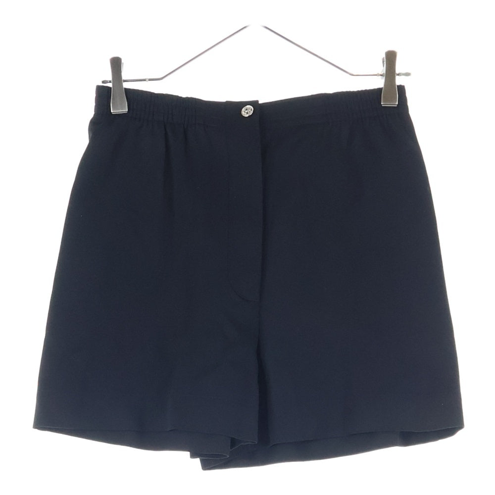 CHANEL(シャネル) 96年製 ココマークボタン ウール ハーフ ショートパンツ ショーツ ブラック レディース P06680V03888