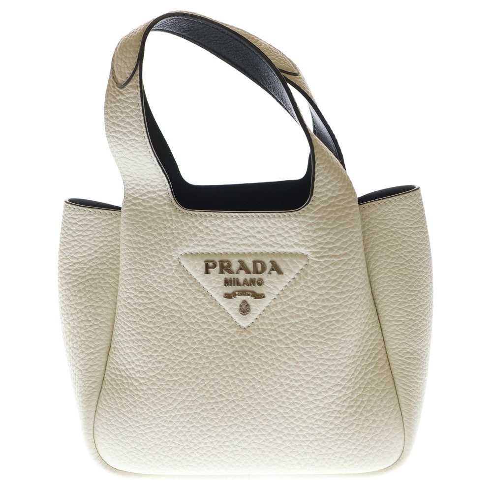 PRADA(プラダ) トライアングルロゴプレート ヴィッテロダイノ ソフト