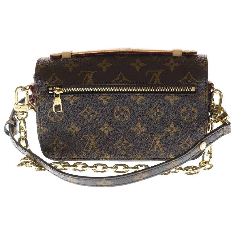 LOUIS VUITTON(ルイヴィトン) ポシェット・メティス ショルダーバッグ ブラウン PVCレザー RFID M46279 レディース