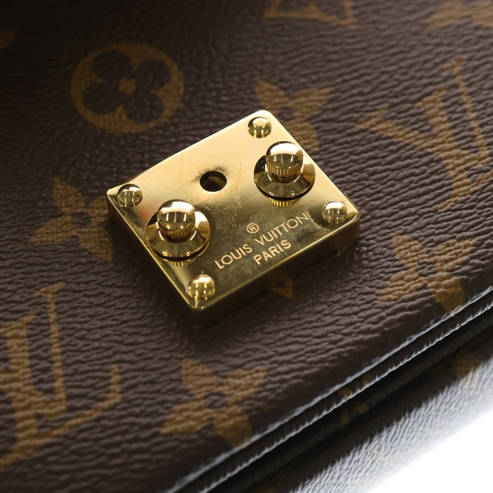 LOUIS VUITTON(ルイヴィトン) ポシェット・メティス ショルダーバッグ ブラウン PVCレザー RFID M46279 レディース
