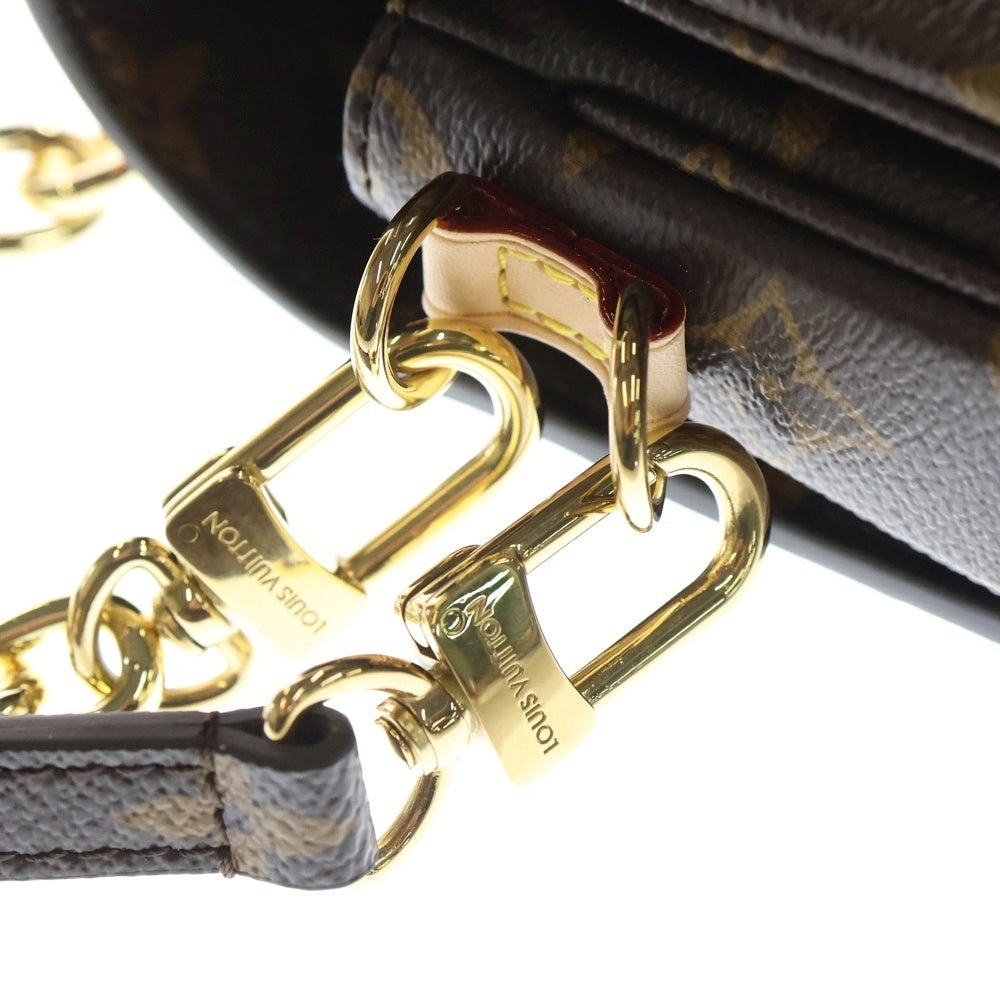 LOUIS VUITTON(ルイヴィトン) ポシェット・メティス ショルダーバッグ ブラウン PVCレザー RFID M46279 レディース