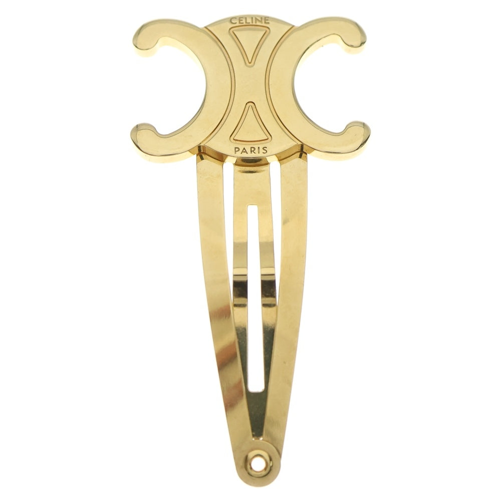 CELINE(セリーヌ) トリオンフ ヘアピン ゴールド GP ヘアアクセサリー レディース