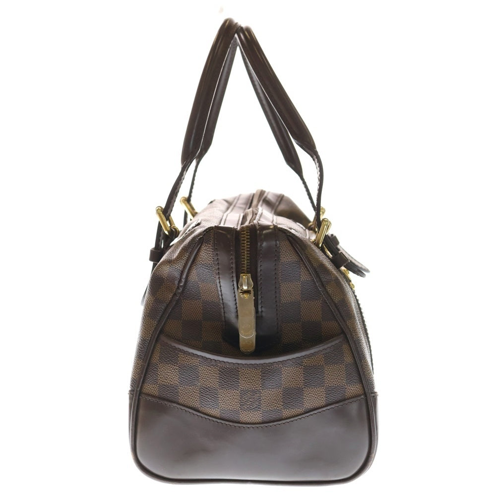 LOUIS VUITTON(ルイヴィトン) ダミエ バークレー ハンドバッグ ボストンバッグ ブラウン レザー×PVC N52000 ゴールド金具