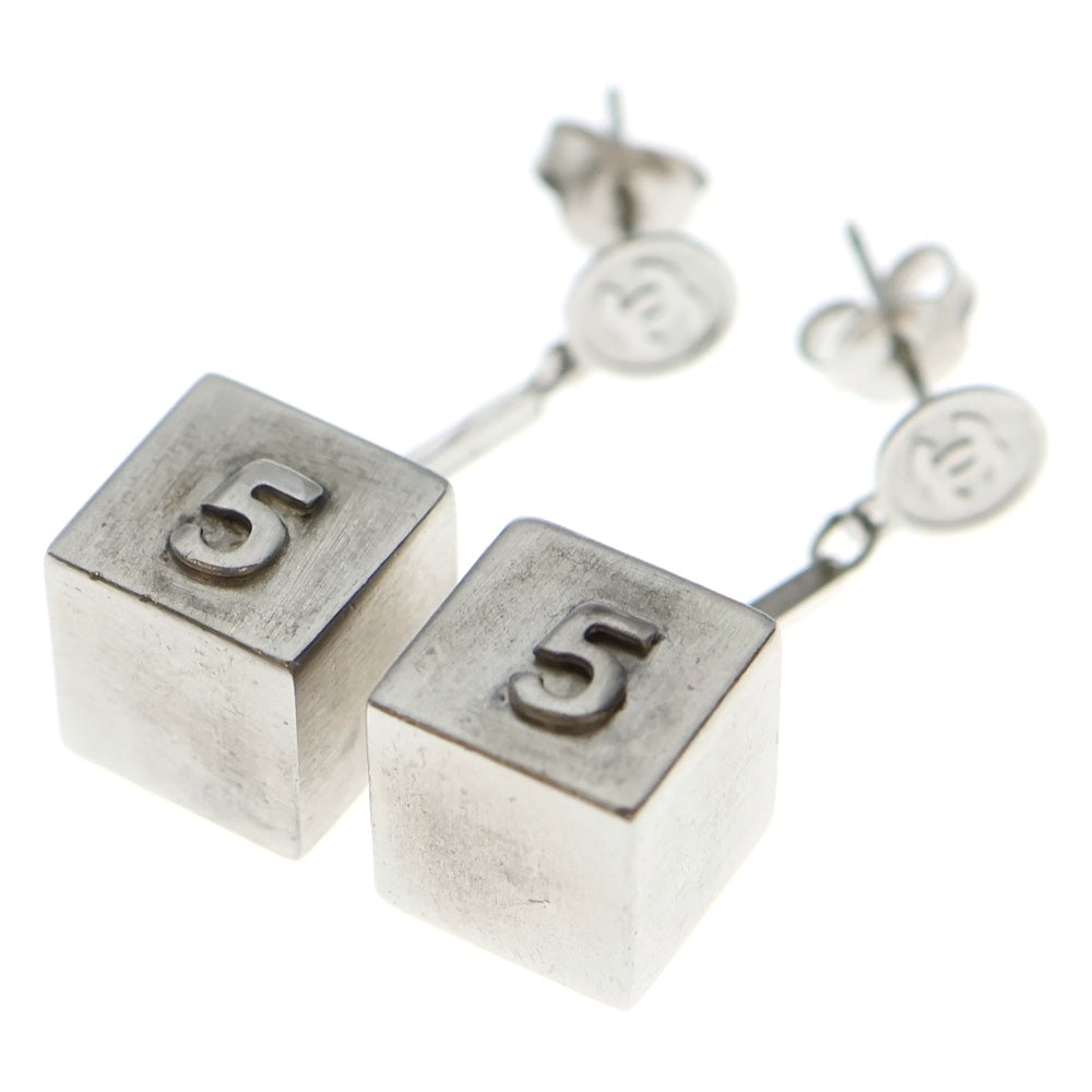 CHANEL(シャネル) No.5ロゴ ピアス シルバー レディース