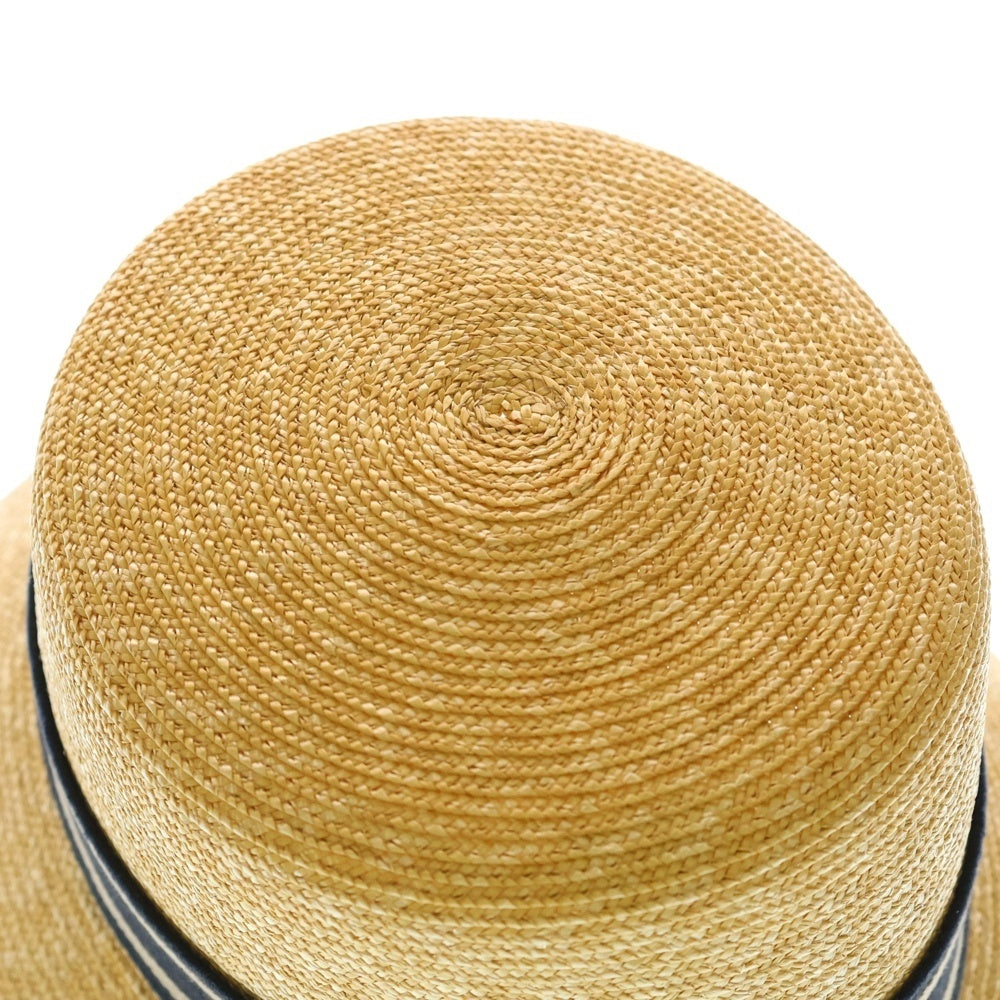 Christian Dior(クリスチャンディオール) DIORESORT ディオリゾート ストローハット 麦わら帽子 ベージュ/ネイビー 11DRT952G180 レディース