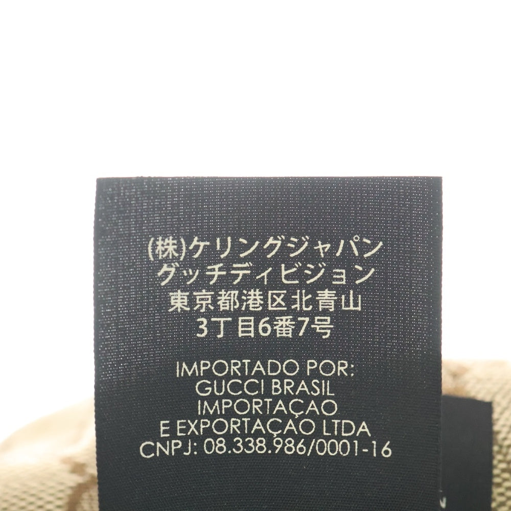 GUCCI(グッチ) GGキャンバス ベースボールキャップ 帽子 ベージュ M 200035