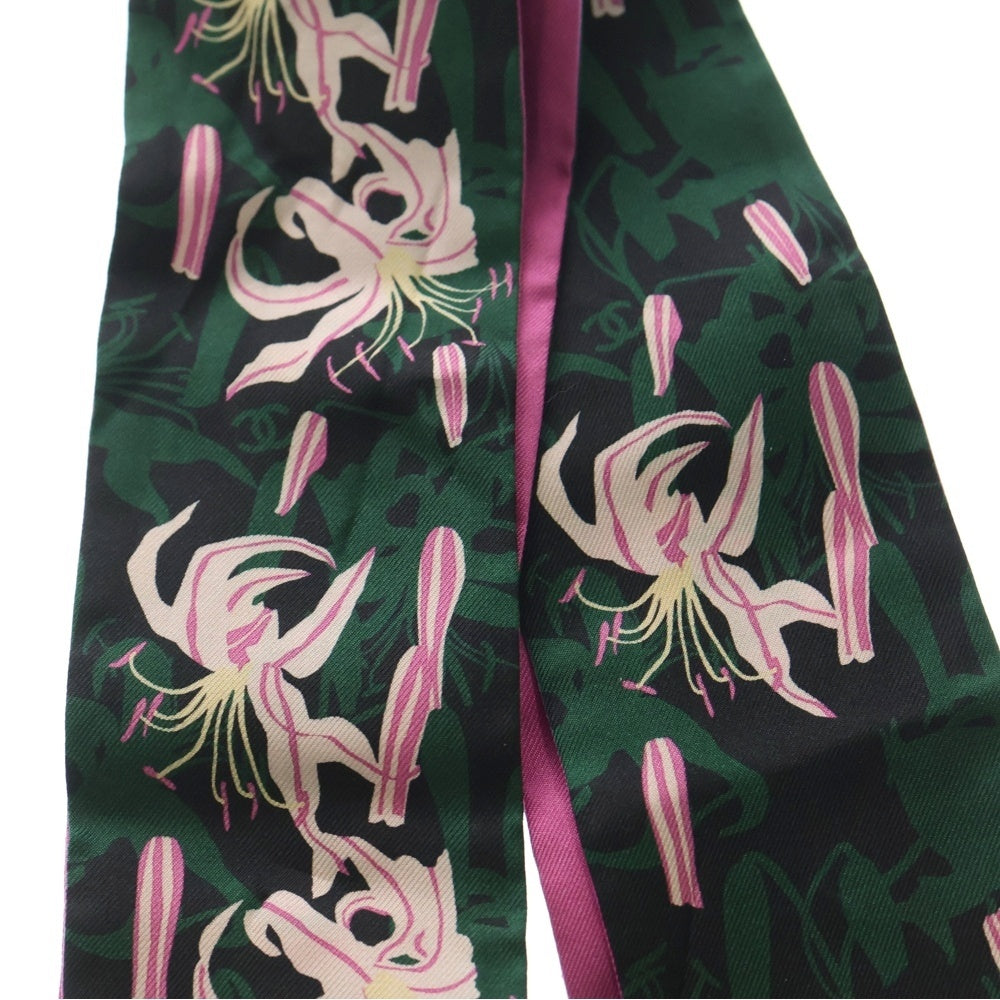 CHANEL(シャネル) ロゴ スカーフ シルク ピンク レディース