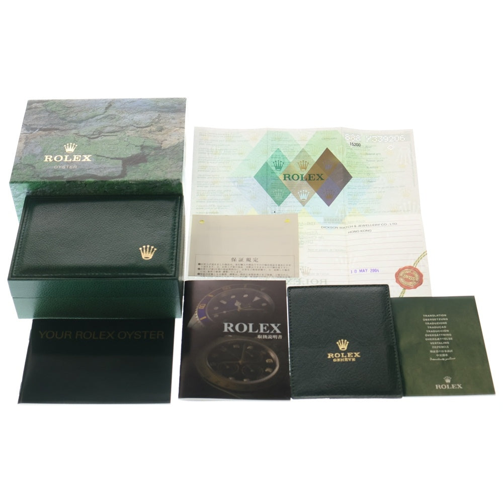 ROLEX(ロレックス) 15200 オイスターパーペチュアル デイト SS/AT ステンレス 自動巻き 紙ギャラ Y番