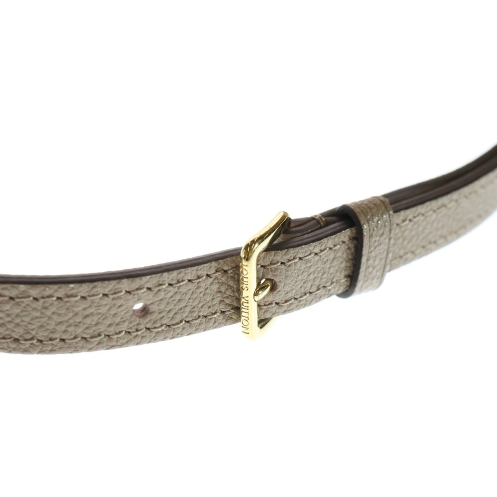LOUIS VUITTON(ルイヴィトン) モノグラムアンプラント ナノノエ クレーム レザー ショルダーバッグ M46291 レディース