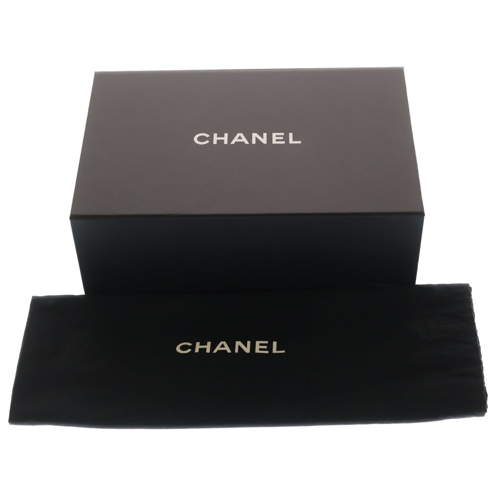 CHANEL(シャネル) シャネル19 マトラッセ チェーンショルダーバッグ ネイビー デニム ゴールド金具 AS1160 レディース