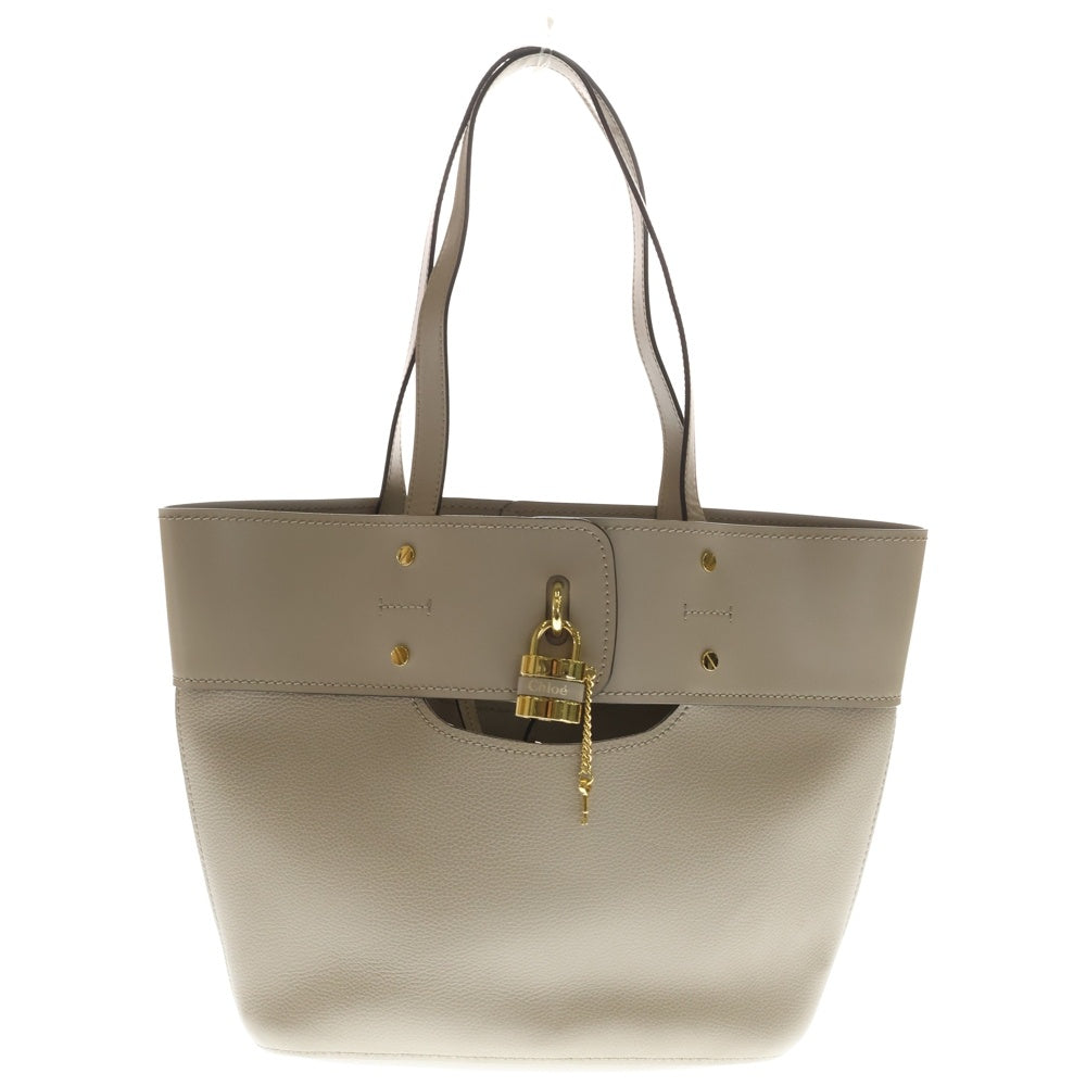 Chloe(クロエ) アビーライン レザー ハンド トートバッグ ベージュ