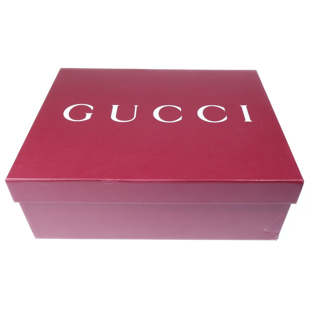 GUCCI(グッチ) 25SS GGエンボス ホースビット レザーローファー ブラック 817306