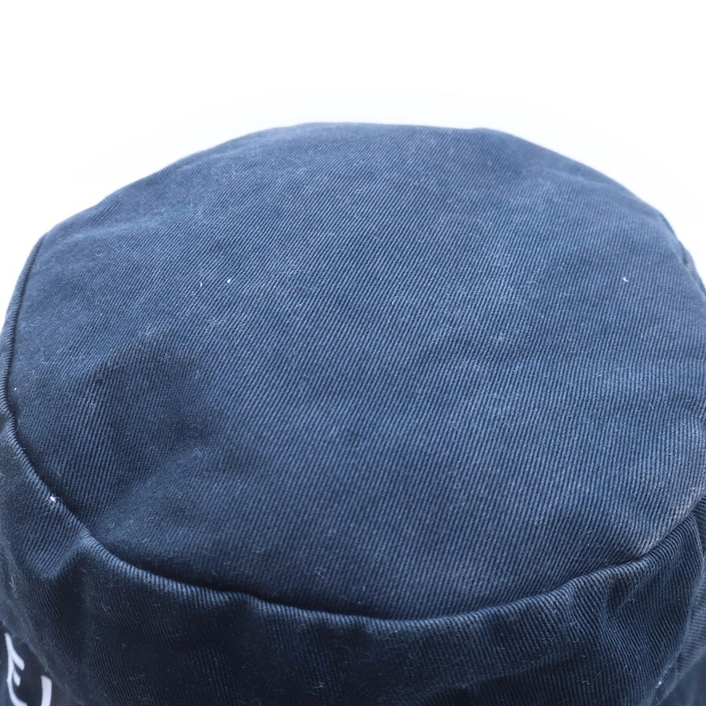 CELINE(セリーヌ) ロゴプリント バケットハット 帽子 ブラック 2AU5B968P