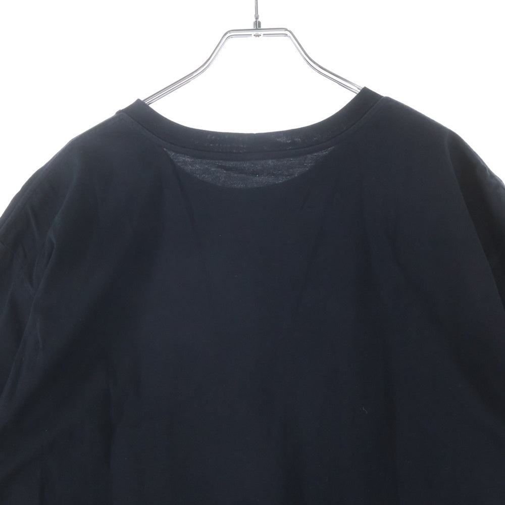 CELINE(セリーヌ) ロゴプリント クルーネック 半袖Tシャツ カットソー ブラック
