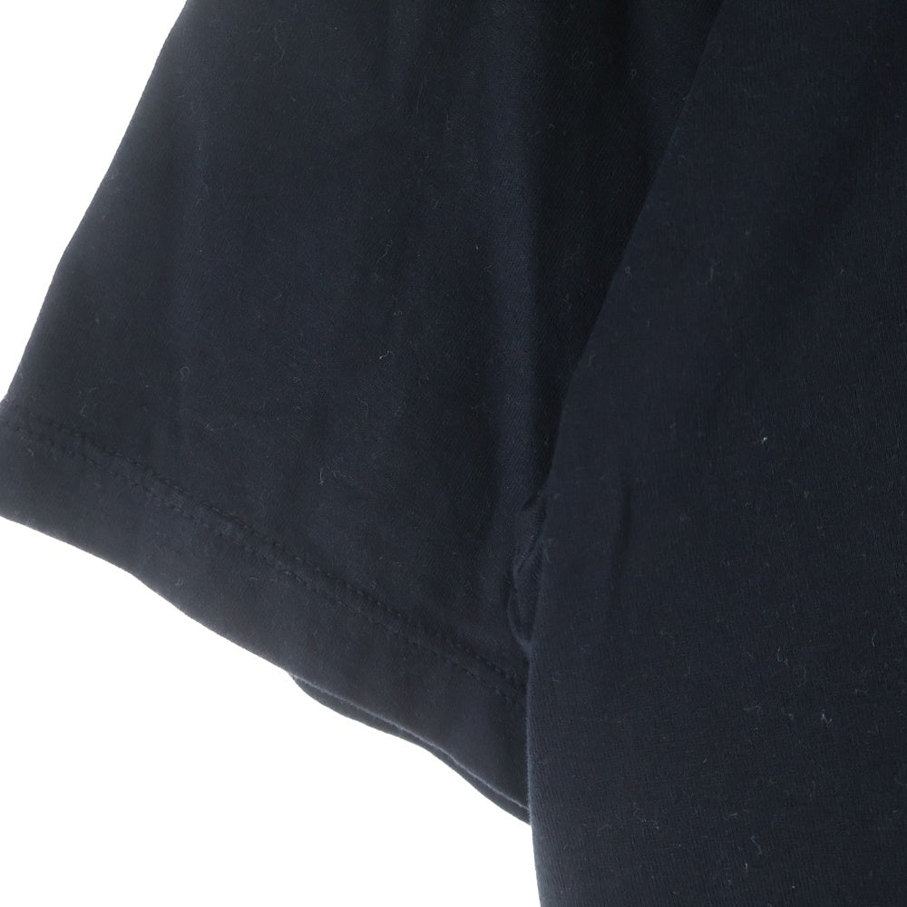 CELINE(セリーヌ) ロゴプリント クルーネック 半袖Tシャツ カットソー ブラック
