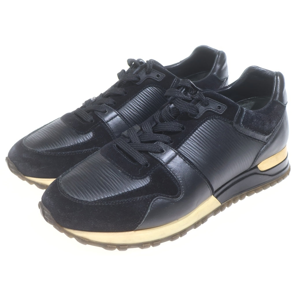 LOUIS VUITTON(ルイヴィトン) ダミエ レザー レースアップ ローカットシューズ スニーカー ブラック レディース GO0135