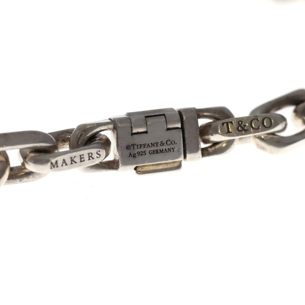 TIFFANY & Co.(ティファニー) メイカーズナローチェーン ブレスレット シルバー SV925