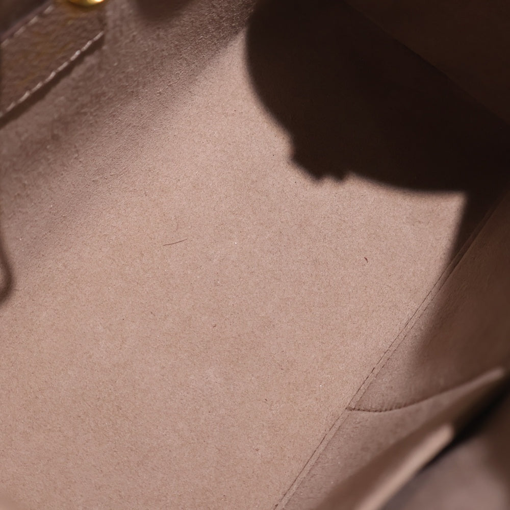LOUIS VUITTON(ルイヴィトン) モノグラムアンプラント オンザゴーPM 2WAYバッグ ハンドバッグ ショルダーバッグ ベージュ レザー M45779 ゴールド金具 レディース