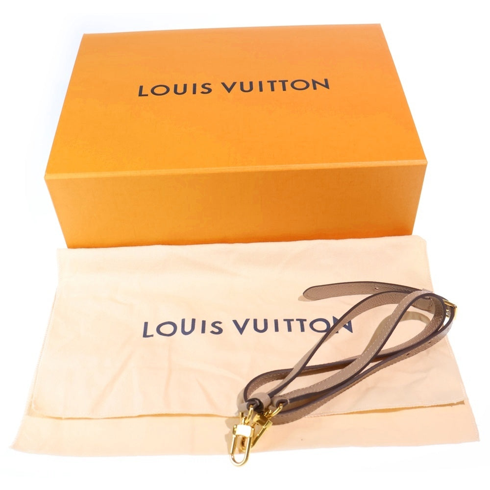 LOUIS VUITTON(ルイヴィトン) モノグラムアンプラント オンザゴーPM 2WAYバッグ ハンドバッグ ショルダーバッグ ベージュ レザー M45779 ゴールド金具 レディース
