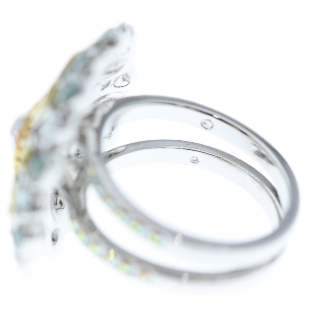 SWAROVSKI(スワロフスキー) カラフルライン リング 指輪 クリスタル 55号 レディース