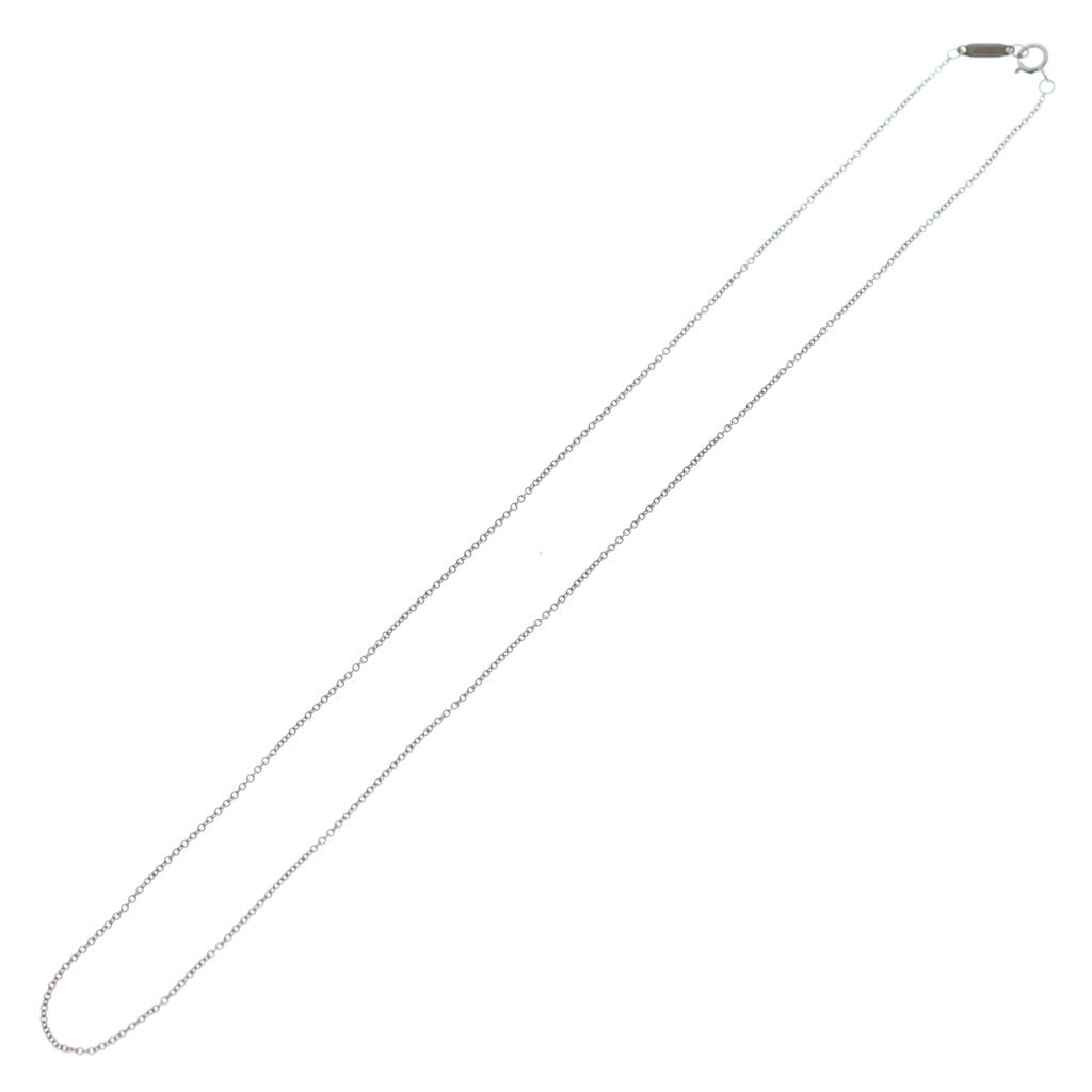 TIFFANY & Co.(ティファニー) ネックレスチェーン ペンダント ホワイトゴールド Au750WG レディース