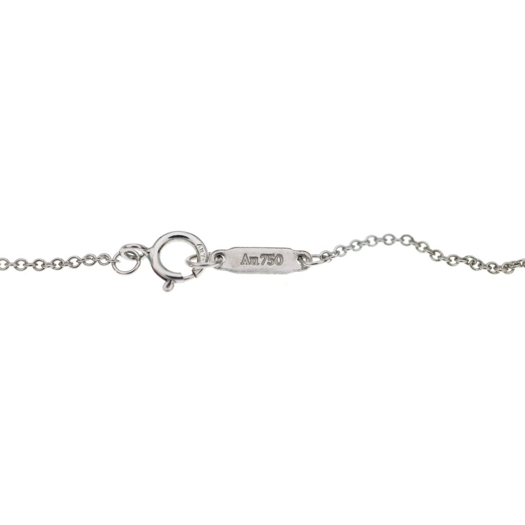 TIFFANY & Co.(ティファニー) ネックレスチェーン ペンダント ホワイトゴールド Au750WG レディース