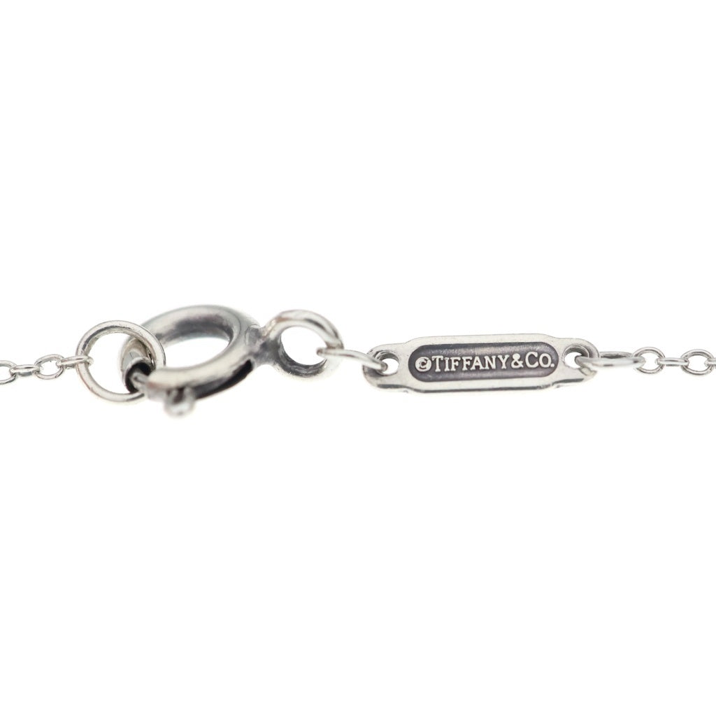 TIFFANY & Co.(ティファニー) ティファニー リターントゥ ダブルハート ネックレス ペンダント チェーン シルバー×レッド SV925 レディース