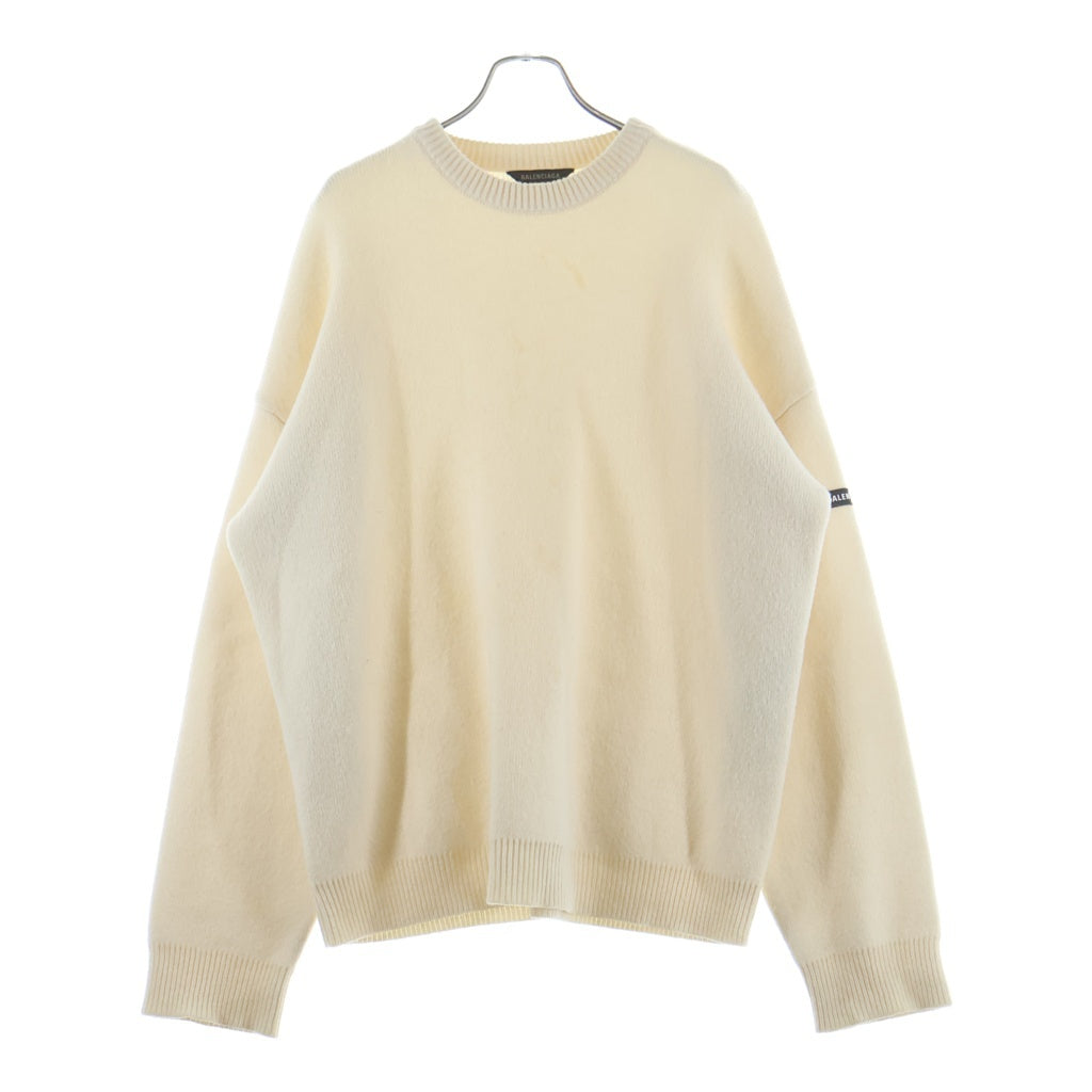 BALENCIAGA(バレンシアガ) ニット ホワイト ウール M 764454