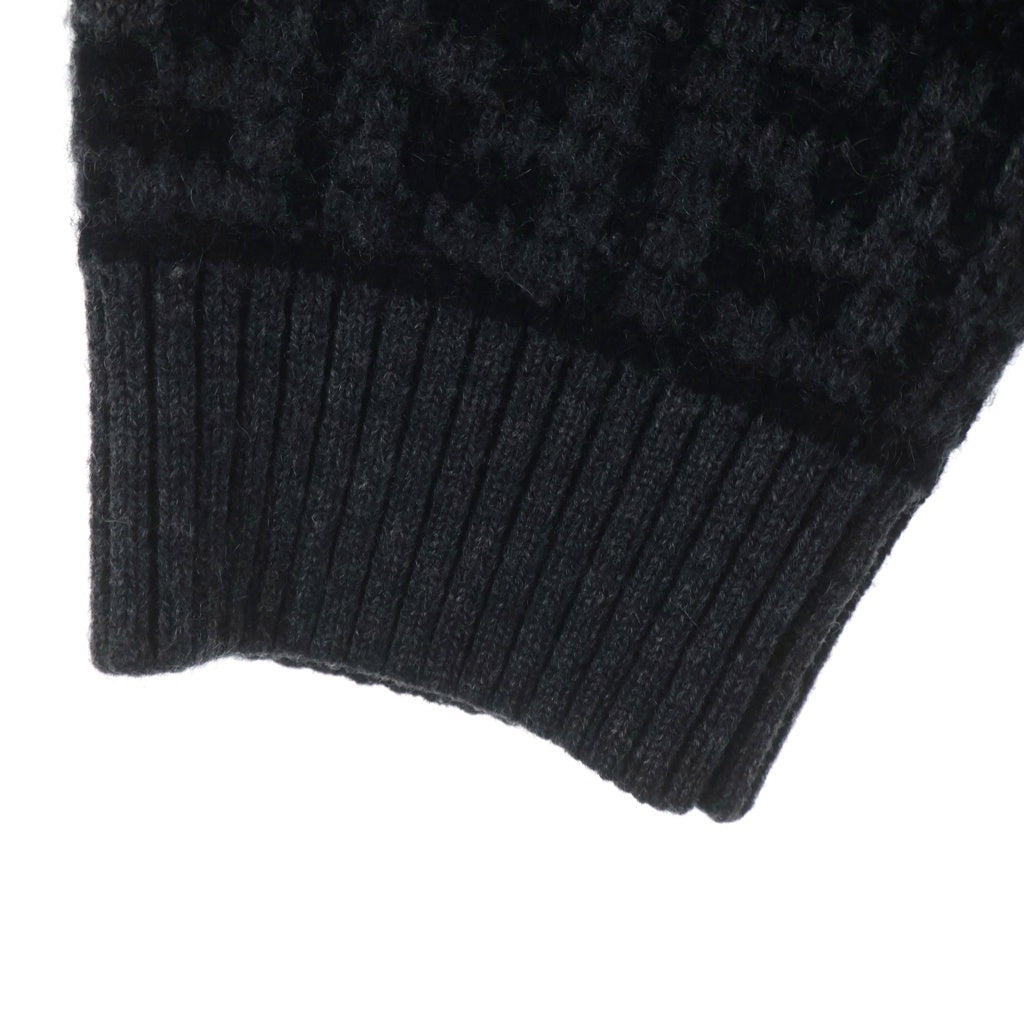FENDI(フェンディ) ズッカ柄 ニット カーディガン グレー #40 FZC950