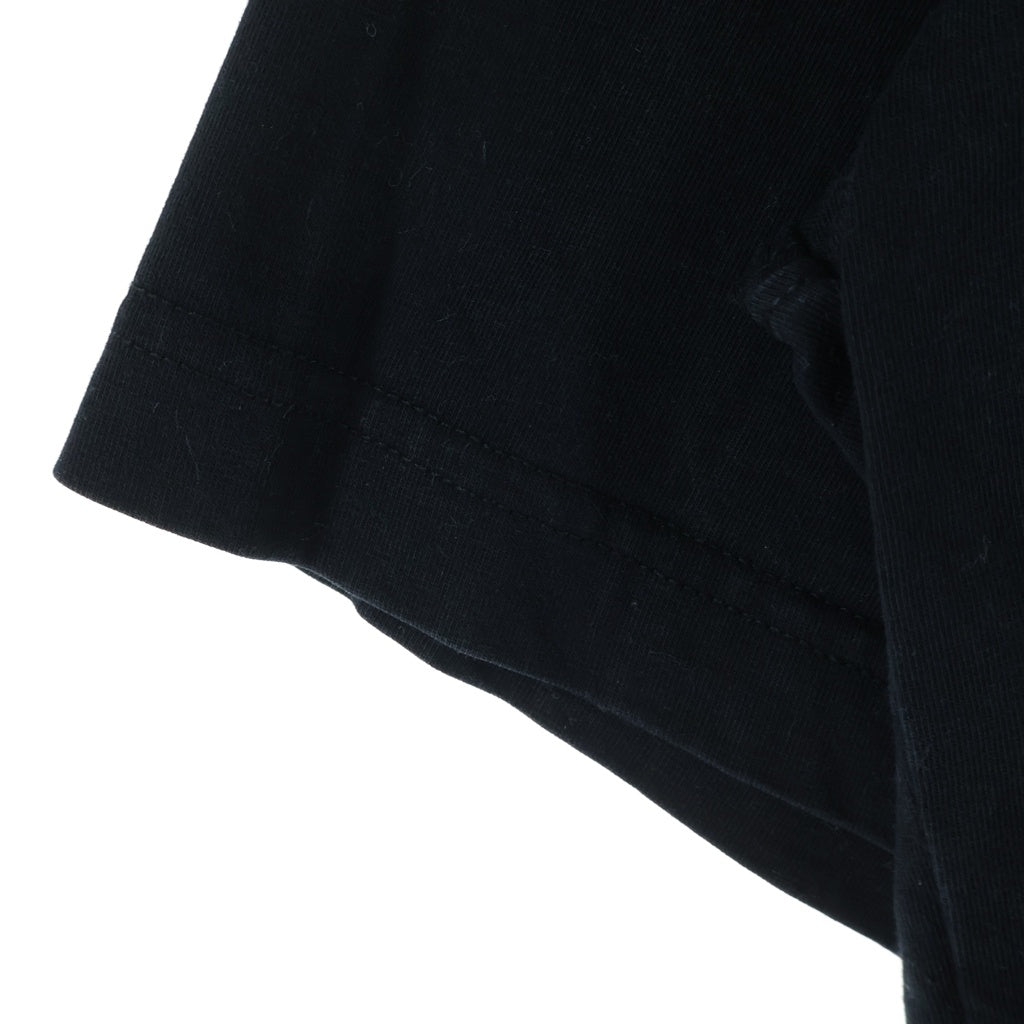 VETEMENTS(ヴェトモン) 21AW ワイルドユニコーン ジュラシックプリント ロゴ刺繍 半袖Tシャツ カットソー ブラック UA52TR320B
