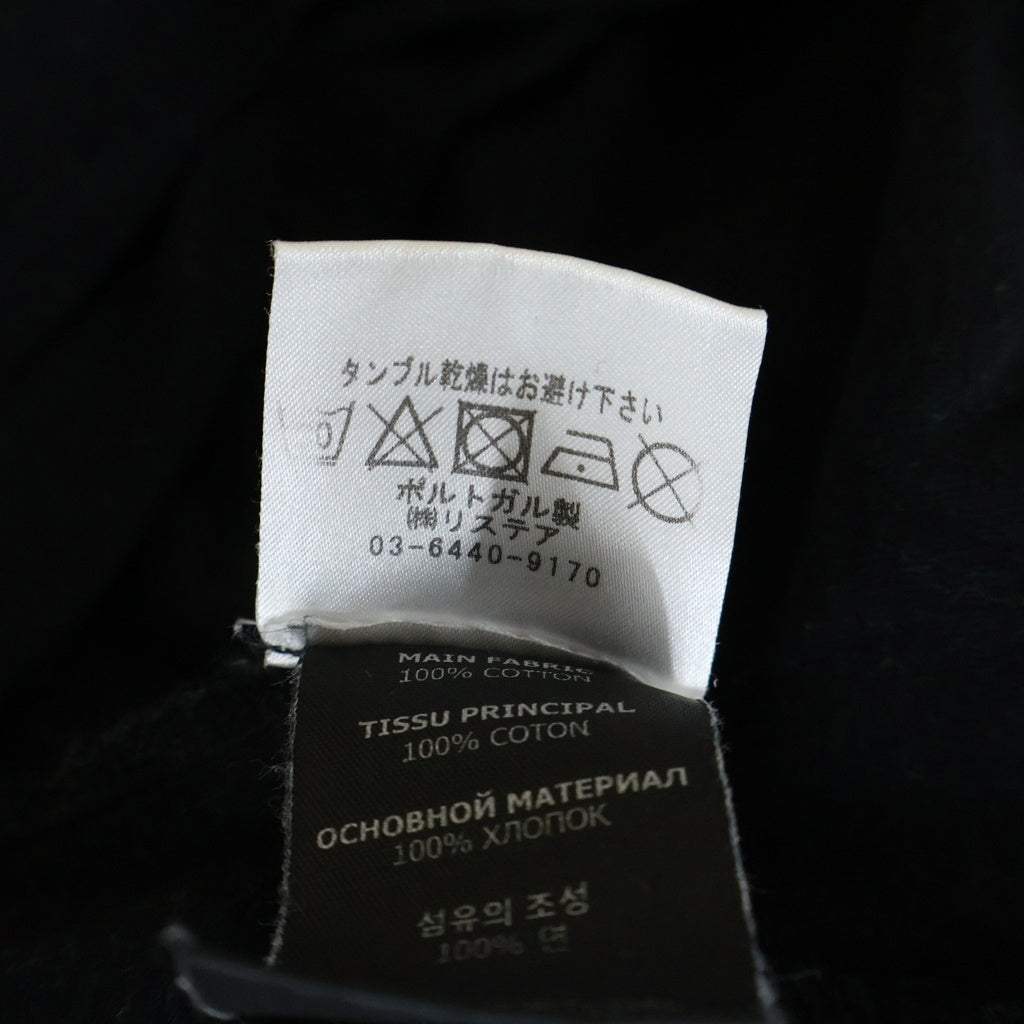 VETEMENTS(ヴェトモン) 21AW ワイルドユニコーン ジュラシックプリント ロゴ刺繍 半袖Tシャツ カットソー ブラック UA52TR320B