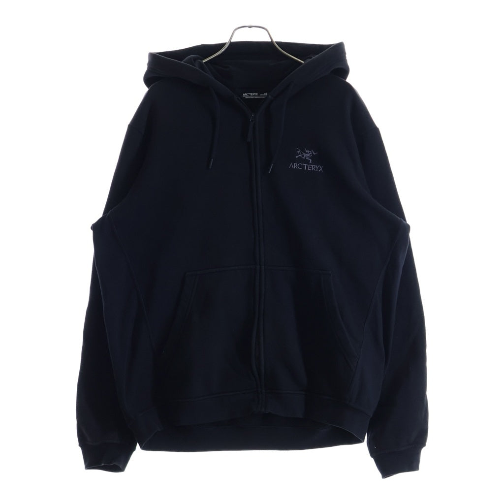 ARC'TERYX(アークテリクス) ロゴジップパーカー フーディー ブラック #L