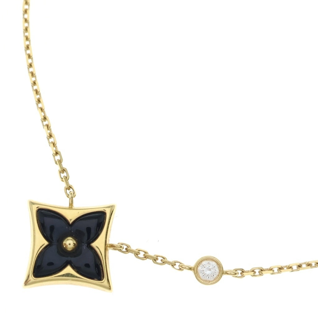 LOUIS VUITTON スター形状ネックレス LOUIS VUITTON(ルイヴィトン) スター ブロッサム BB ネックレス 750YG