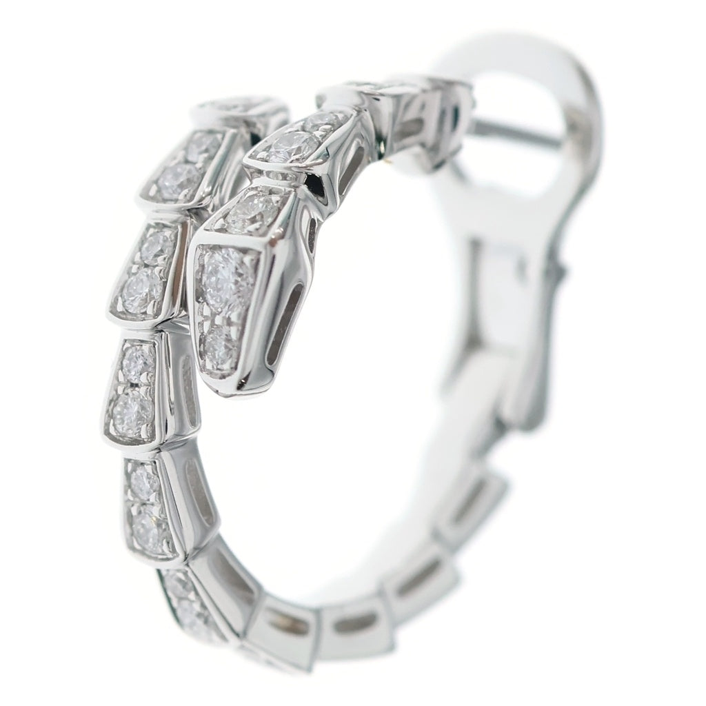 BVLGARI(ブルガリ) セルペンティ ヴァイパー ダイヤ ピアス ホワイトゴールド Au750WG 8.4g レディース