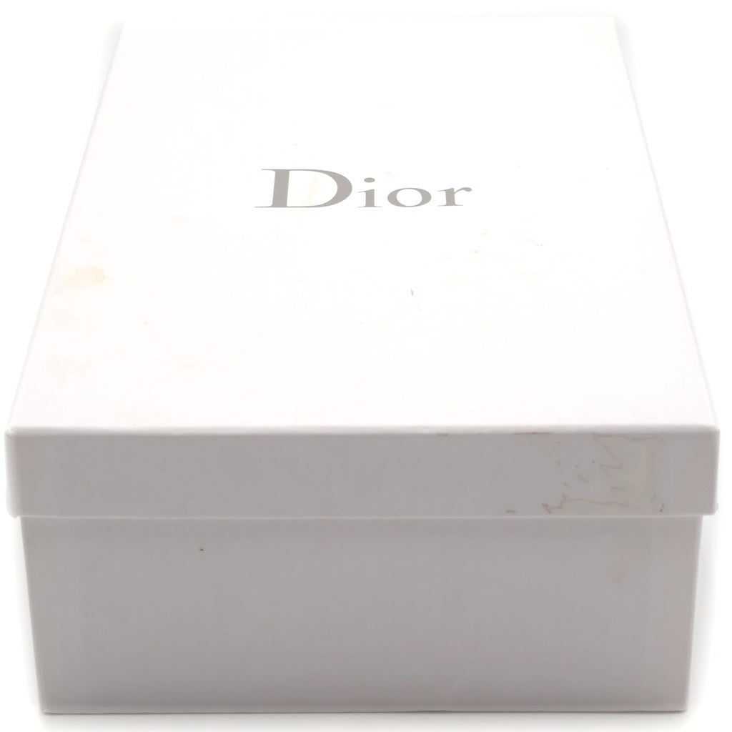 DIOR(ディオール) チェック柄スニーカー ブラック×ホワイト #37 レディース