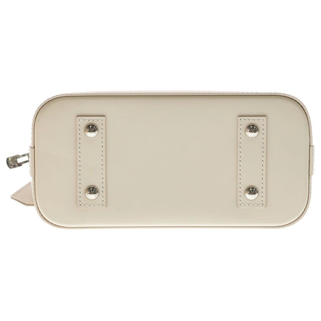 LOUIS VUITTON(ルイヴィトン) エピ アルマBB 2WAYバッグ ハンドバッグ ショルダーバッグ ホワイト レザー M58706 シルバー金具 レディース