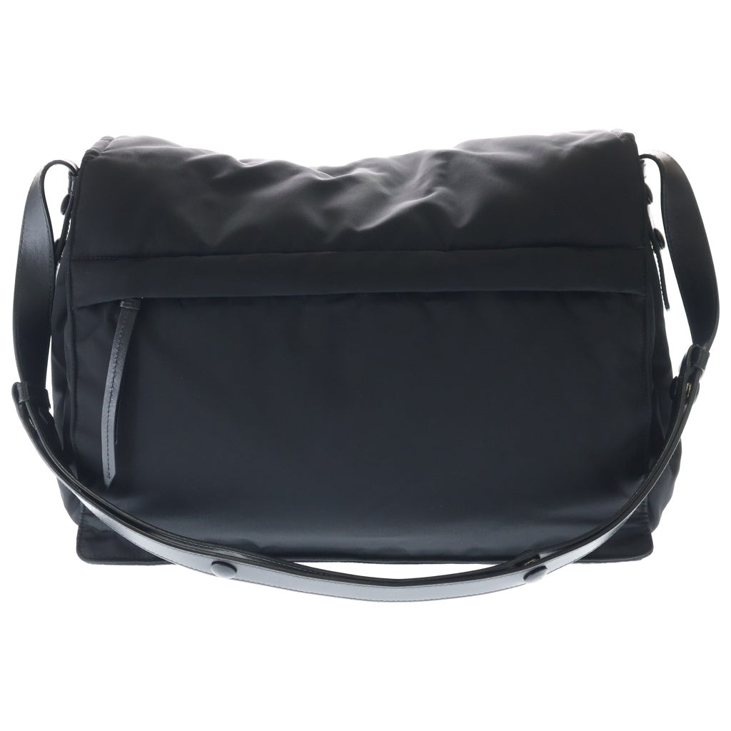 PRADA(プラダ) Re-Nylon ラージ パデッド レザー/ナイロン ショルダーバッグ 1BD256 ブラック レディース