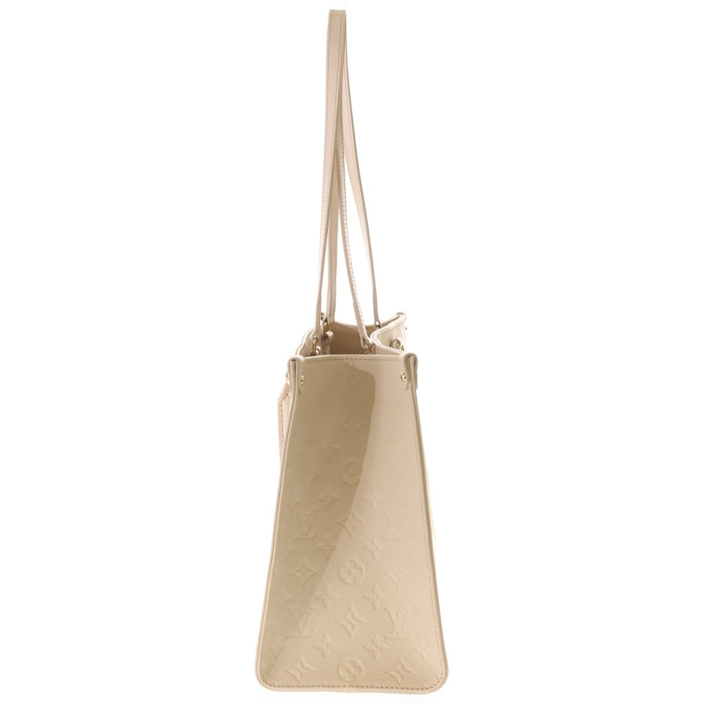 LOUIS VUITTON(ルイヴィトン) モノグラム アンプラント オンザゴーMM レザー 2WAY ハンドバッグ M46531 ICタイプ ベージュ クリーム アイボリー系 レディース