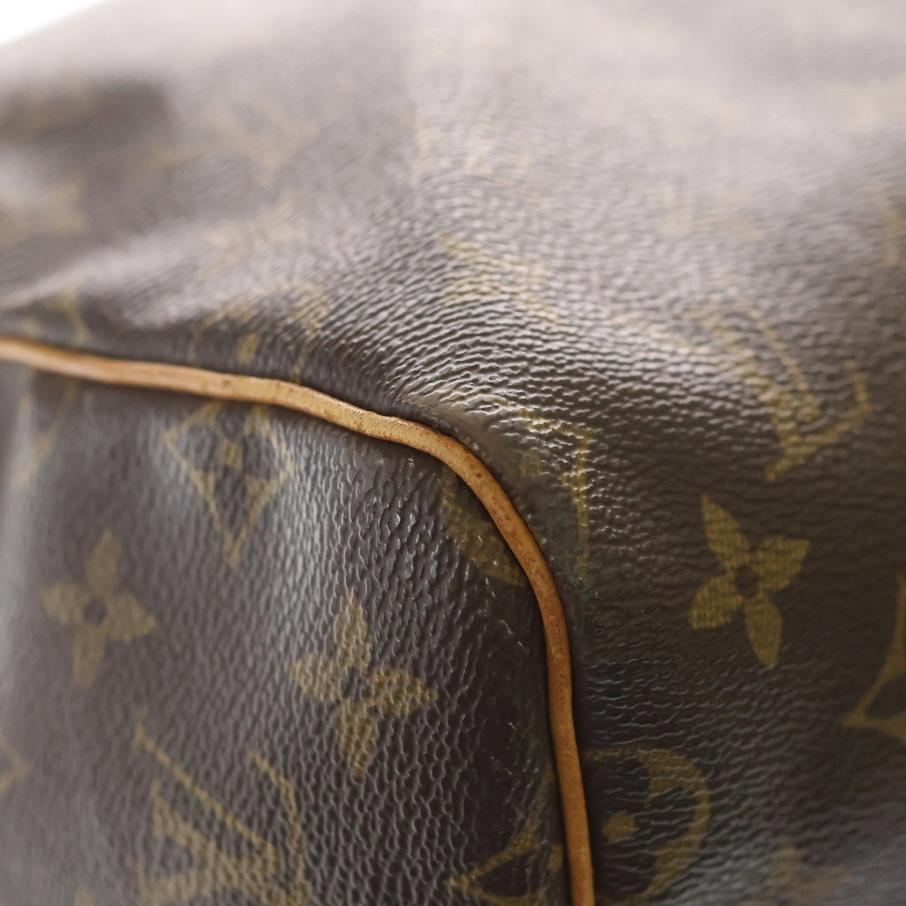 LOUIS VUITTON(ルイヴィトン) キーポル55 モノグラム PVC レザー ボストン バッグ ブラウン M41422 レディース