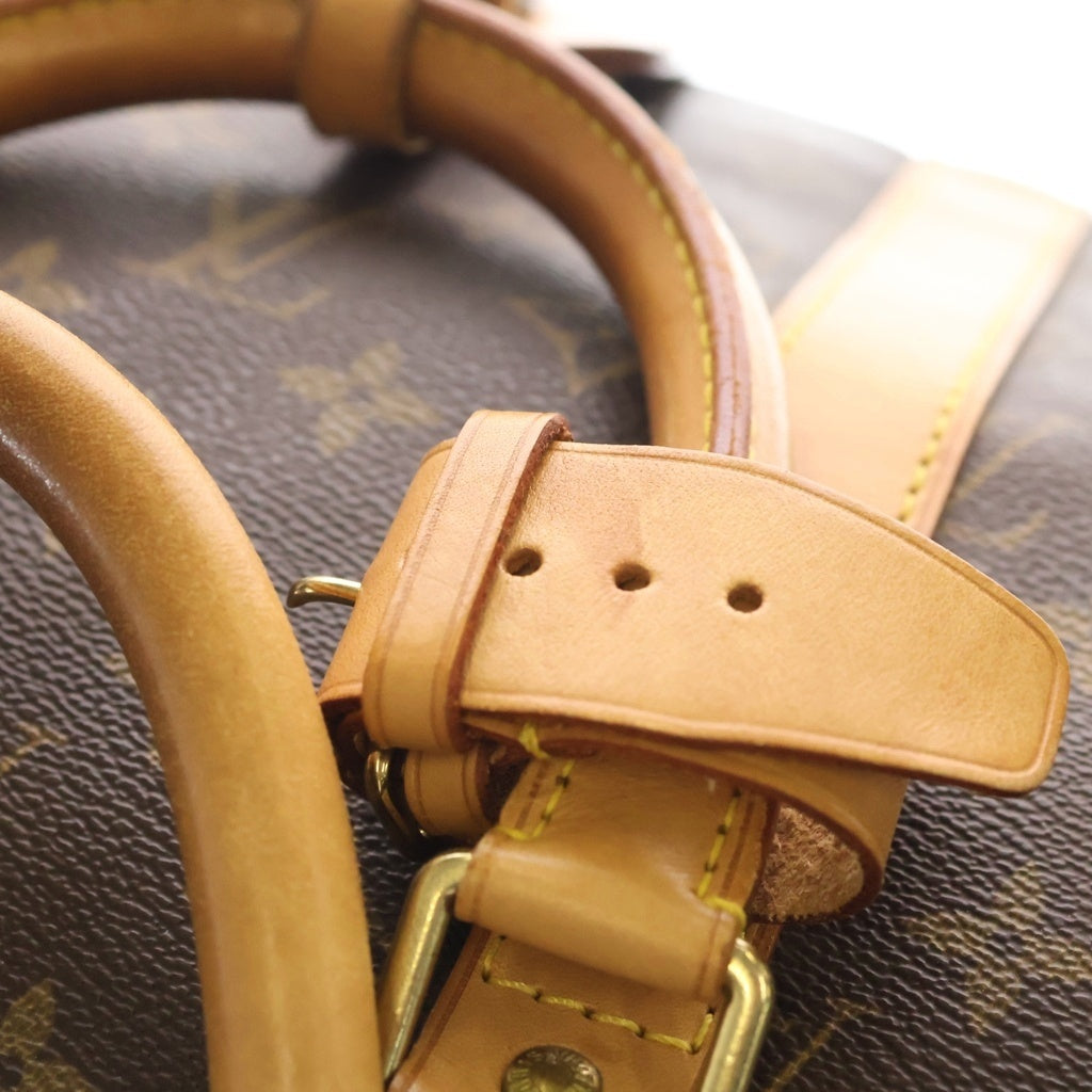 LOUIS VUITTON(ルイヴィトン) キーポル55 モノグラム PVC レザー ボストン バッグ ブラウン M41422 レディース
