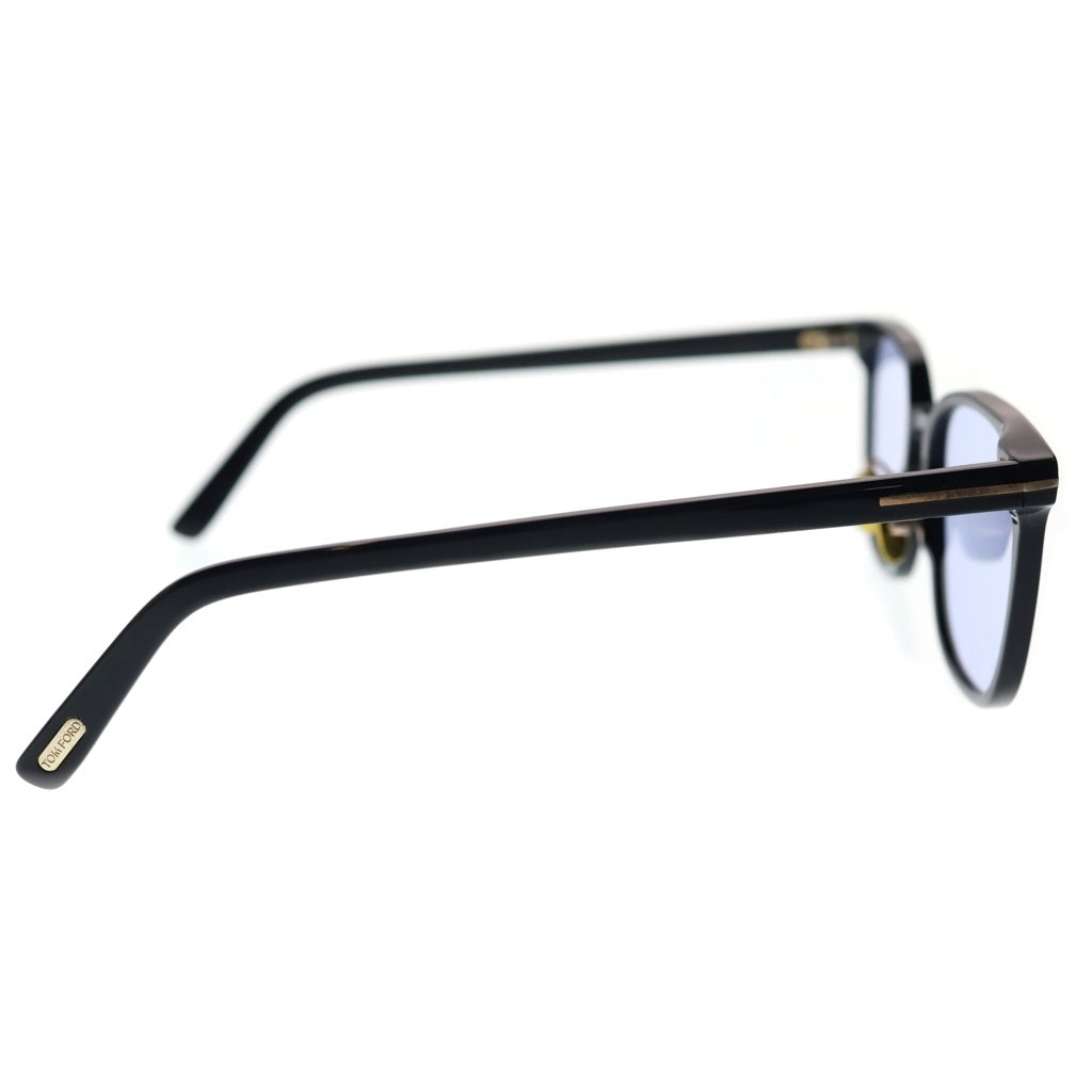 TOM FORD(トムフォード) ウェリントン型 サングラス アイウェア 眼鏡 メガネ カラーレンズ ボストン ブラック/ブルー TF5998-K-B レディース