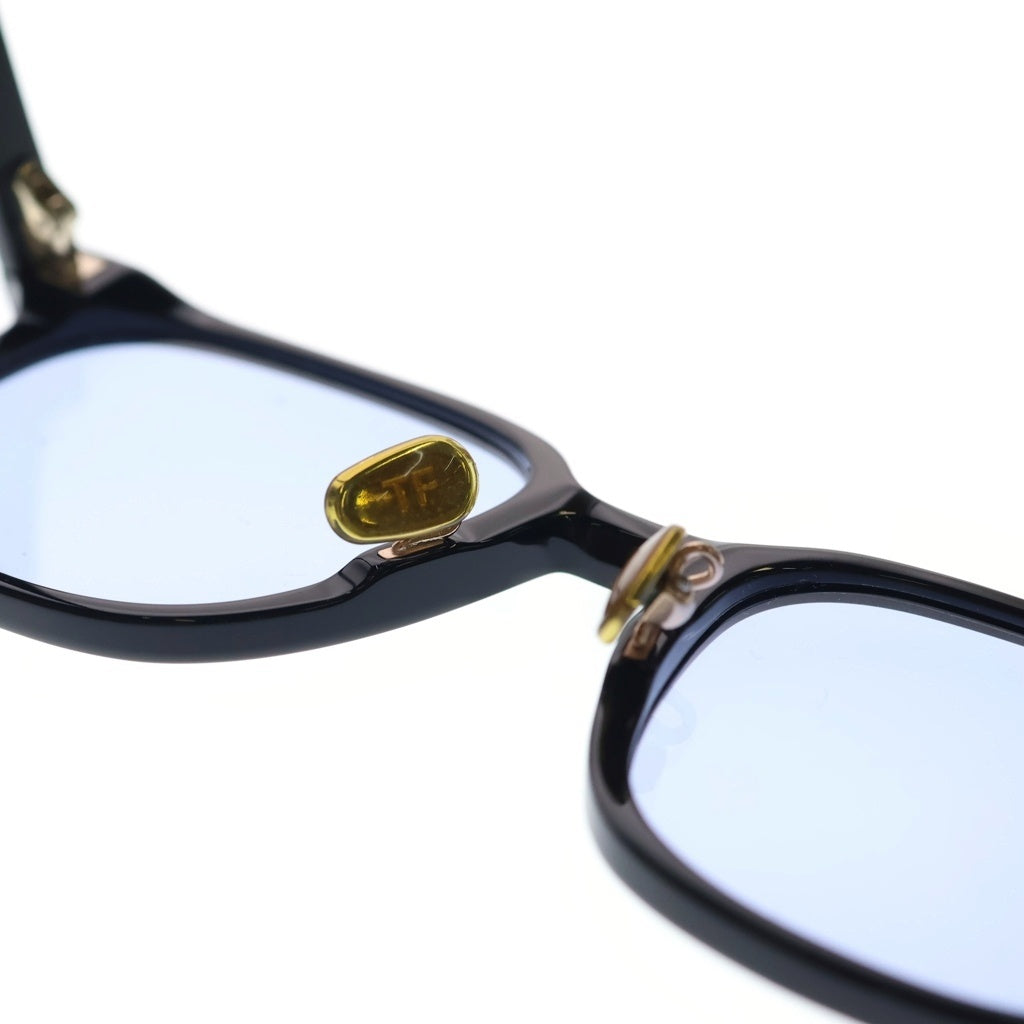 TOM FORD(トムフォード) ウェリントン型 サングラス アイウェア 眼鏡 メガネ カラーレンズ ボストン ブラック/ブルー TF5998-K-B レディース