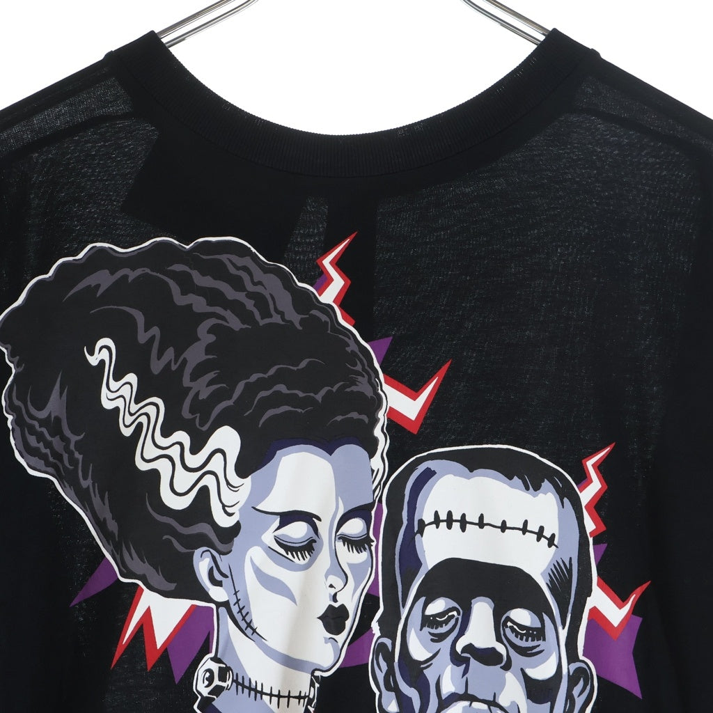 PRADA(プラダ) 19AW ×UNIVERSAL STUDIOS Frankenstein dress フランケンシュタイン ドレス 長袖 ロングワンピース ブラック 34598 レディース