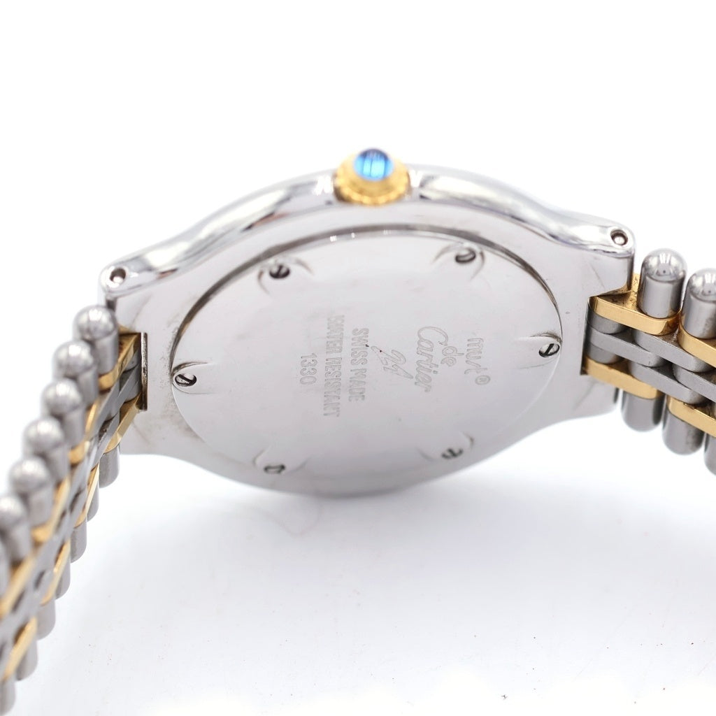 Cartier(カルティエ) マスト 21 ヴァンティアン コンビ クォーツ ウォッチ 腕時計 シルバー/ゴールド W10072F4