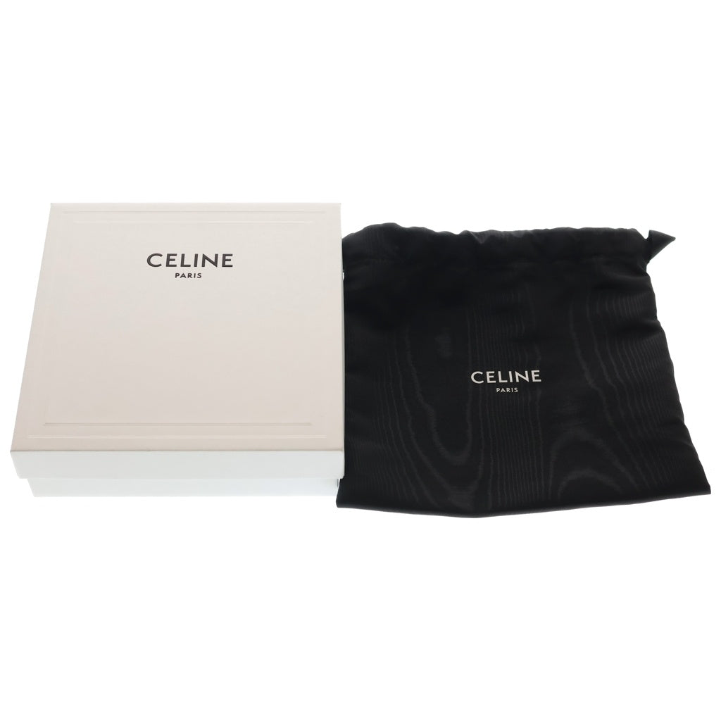 CELINE(セリーヌ) トリオンフ ミニ クロード レザー ショルダーバッグ ブラック レディース