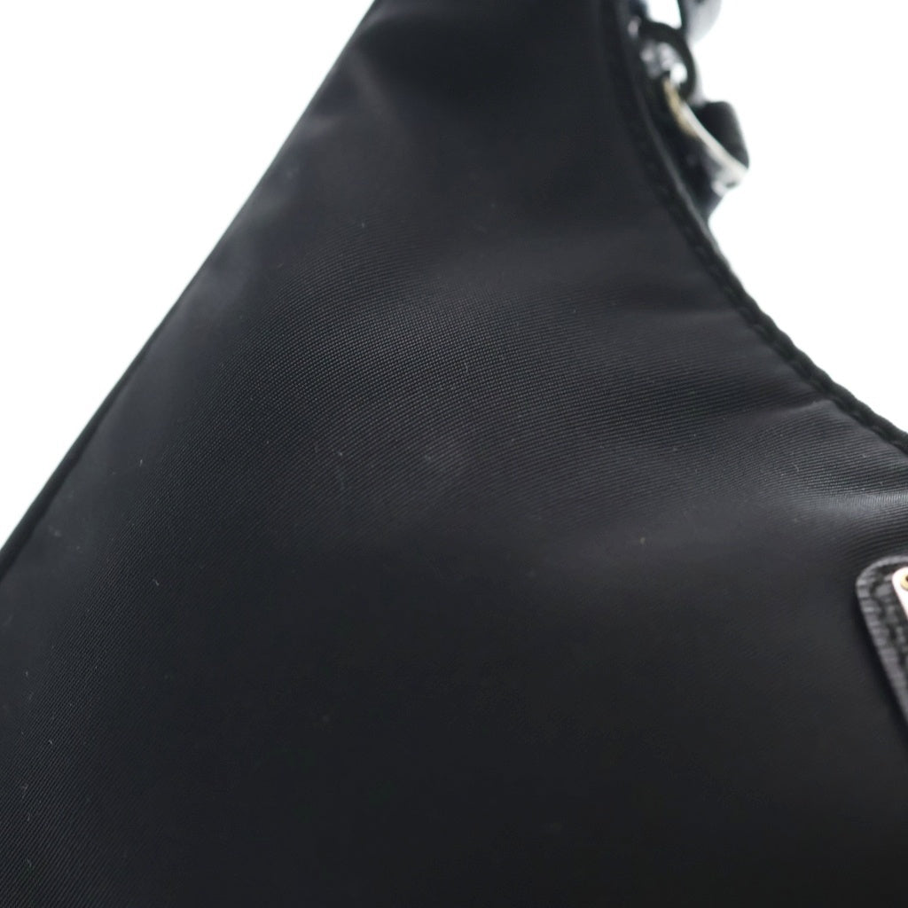 PRADA(プラダ) Re-Edition 2000 Re-Nylon リナイロン トライアングルロゴプレート ハンドバッグ ブラック 1NE515
