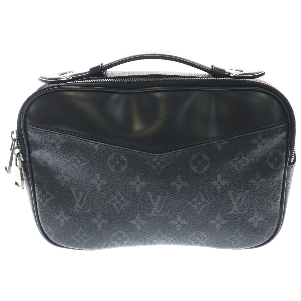 LOUIS VUITTON(ルイヴィトン) モノグラム エクリプス バムバッグ PVC レザー ウエストバッグ ボディバッグ M42906 ICタイプ ブラック