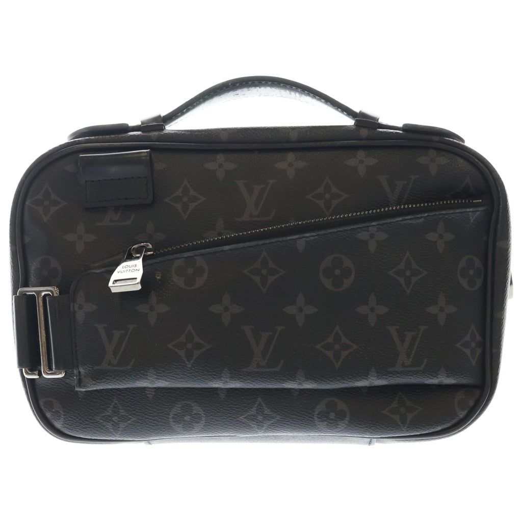 LOUIS VUITTON(ルイヴィトン) モノグラム エクリプス バムバッグ PVC レザー ウエストバッグ ボディバッグ M42906 ICタイプ ブラック