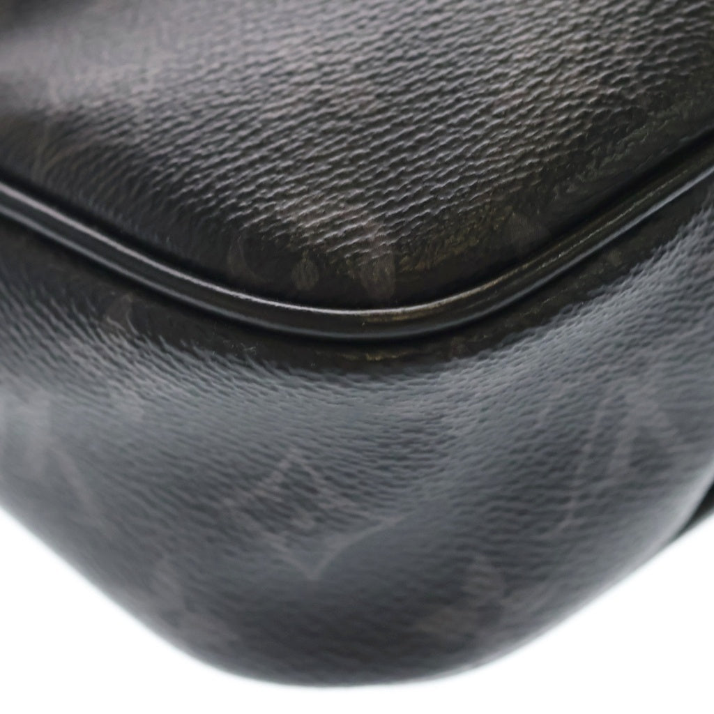 LOUIS VUITTON(ルイヴィトン) モノグラム エクリプス バムバッグ PVC レザー ウエストバッグ ボディバッグ M42906 ICタイプ ブラック