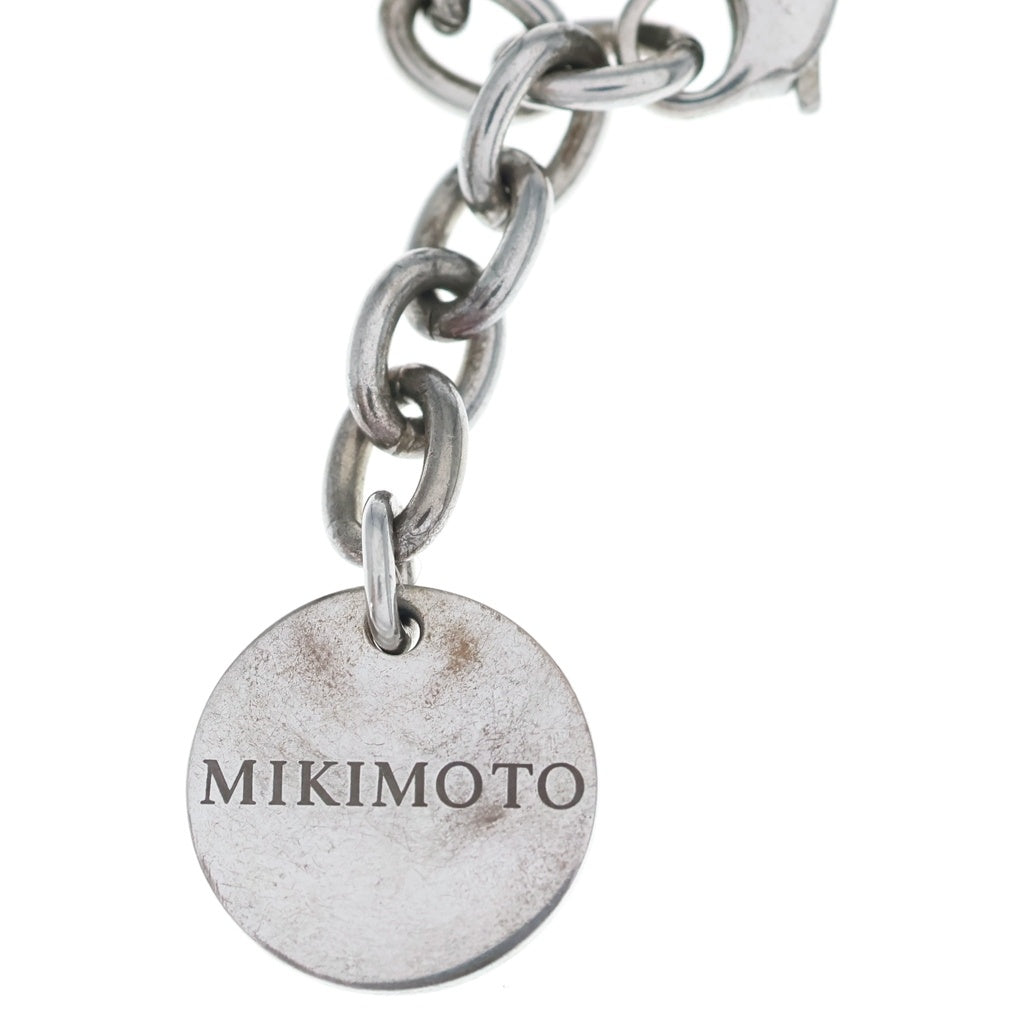 MIKIMOTO(ミキモト) ×COMME des GARCONS コムデギャルソン アコヤ真珠 パールネックレス KZ-1621FB ホワイト/シルバー レディース